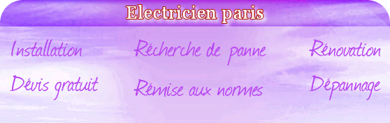 électricien paris