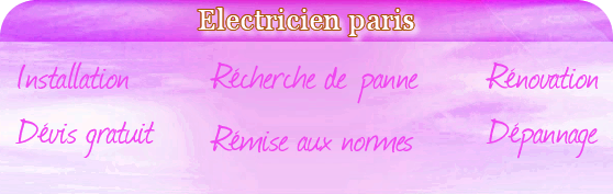 electricien paris 1