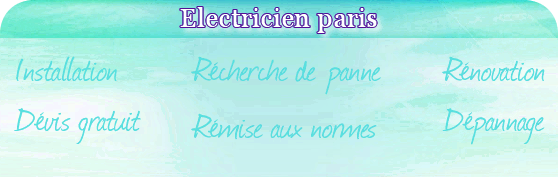 electricien paris 18